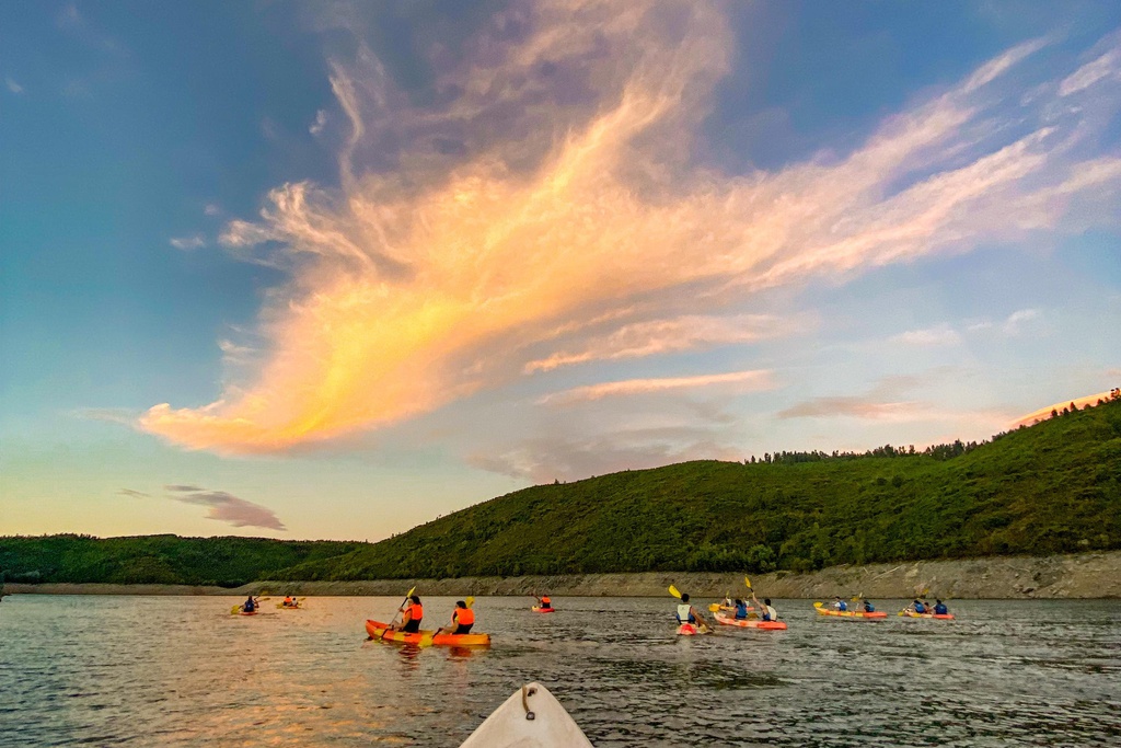 Travessia da Grande Rota do Zêzere em Kayak: Álvaro - Vilar da Amoreira - Barragem do Cabril