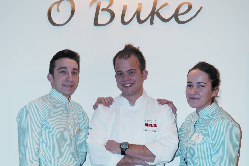 Chef Flávio Silva of O Buke Restaurant is a contestant in the Chef of the Year competition