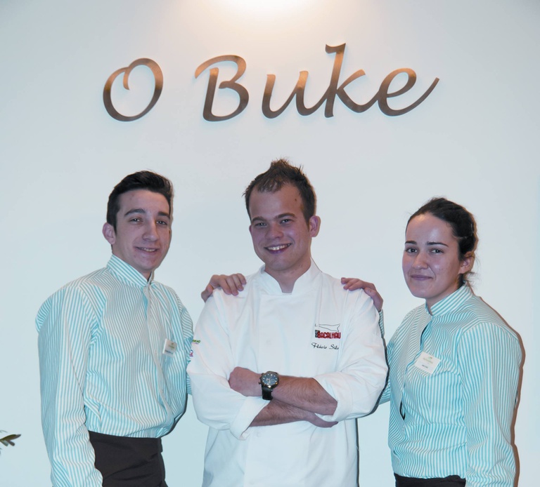 Chef Flávio Silva of O Buke Restaurant is a contestant in the Chef of the Year competition