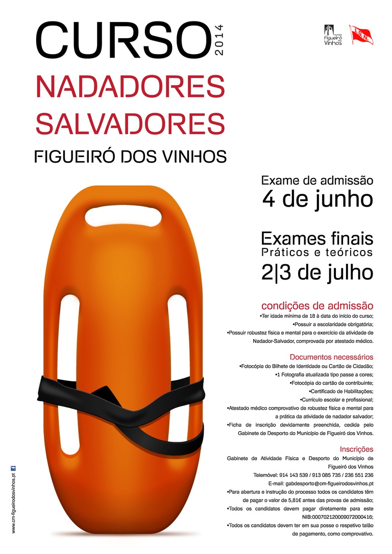 Curso de Nadadores Salvadores em Figueiró dos Vinhos