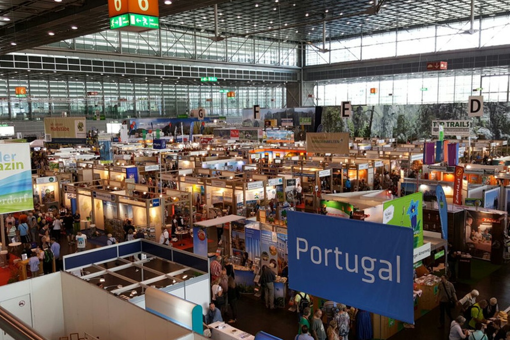  Hotel Santa Margarida na Feira “Tour Natur”, em Dusseldorf, na Alemanha.