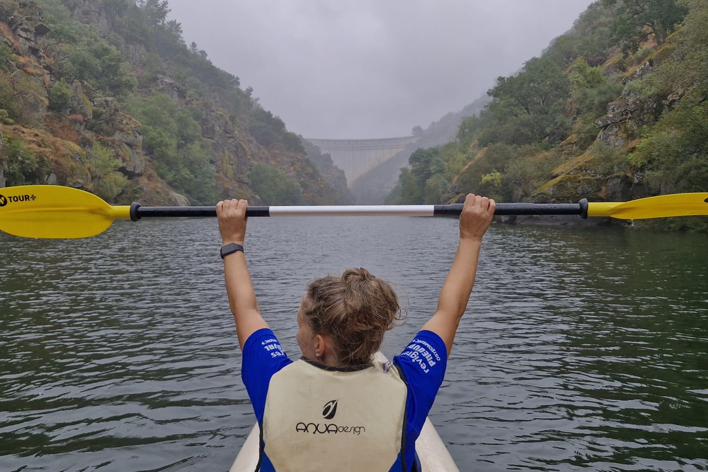 Travessia da Grande Rota do Zêzere em Kayak: Vilar da Amoreira - Barragem do Cabril